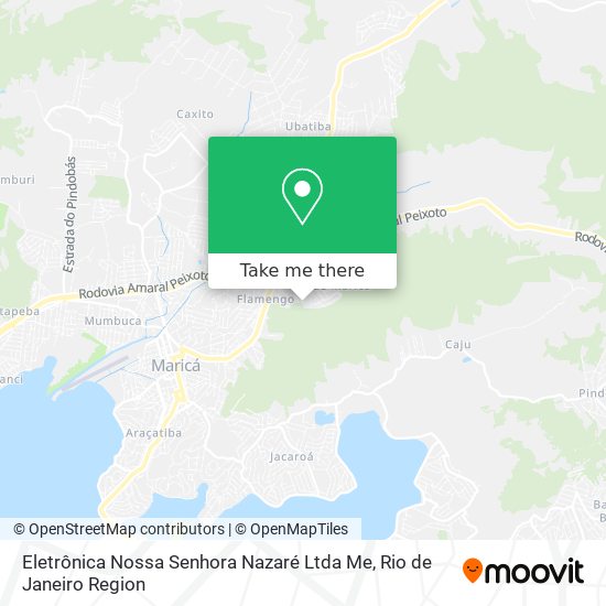 Eletrônica Nossa Senhora Nazaré Ltda Me map