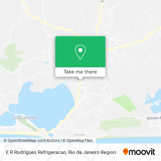 E R Rodrigues Refrigeracao map