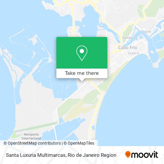 Santa Luxuria Multimarcas map