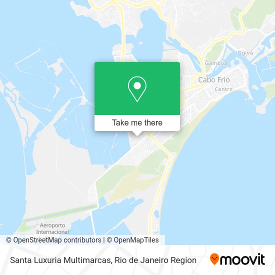 Santa Luxuria Multimarcas map