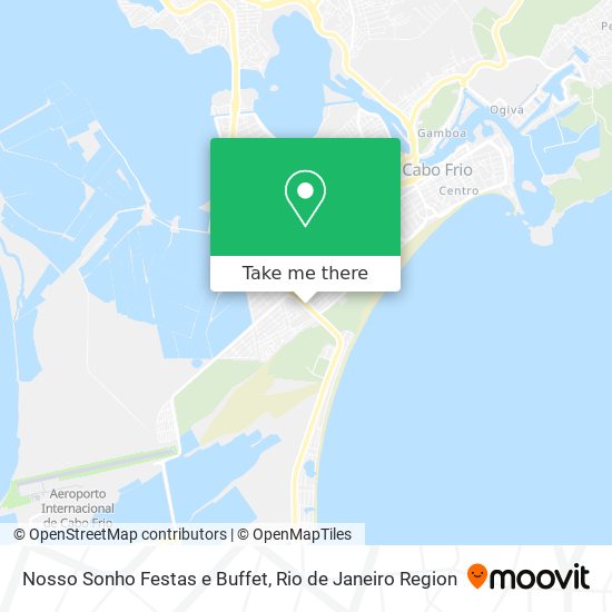 Nosso Sonho Festas e Buffet map