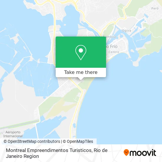 Montreal Empreendimentos Turisticos map
