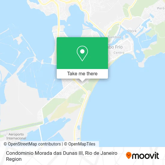 Condominio Morada das Dunas III map