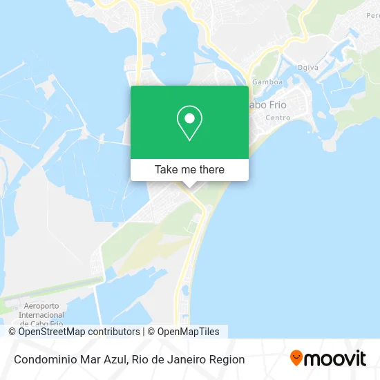 Condominio Mar Azul map