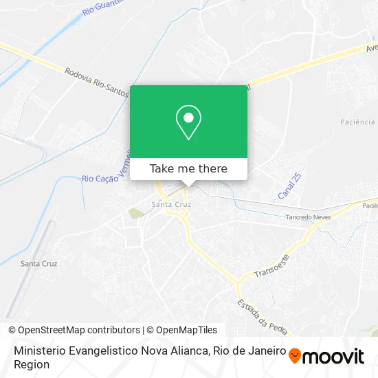 Ministerio Evangelistico Nova Alianca map