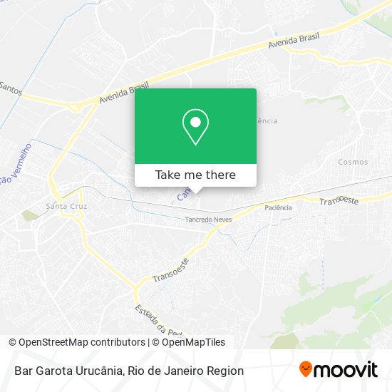 Bar Garota Urucânia map