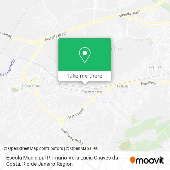 Escola Municipal Primário Vera Lúcia Chaves da Costa map