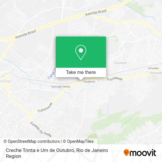 Creche Trinta e Um de Outubro map