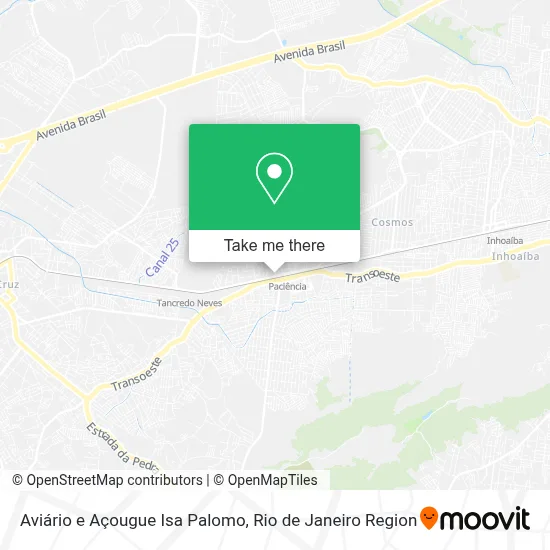 Aviário e Açougue Isa Palomo map
