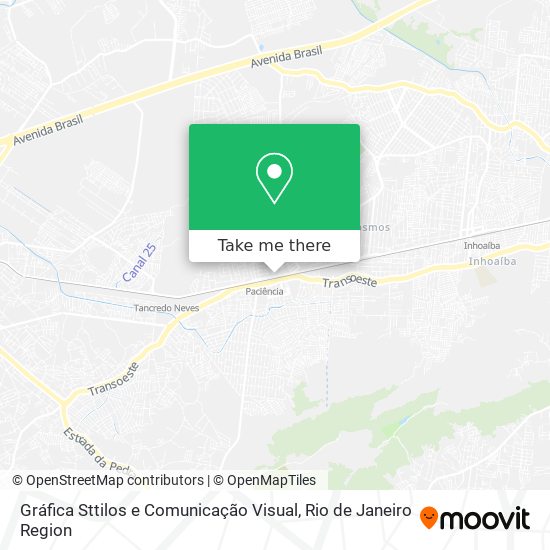 Gráfica Sttilos e Comunicação Visual map