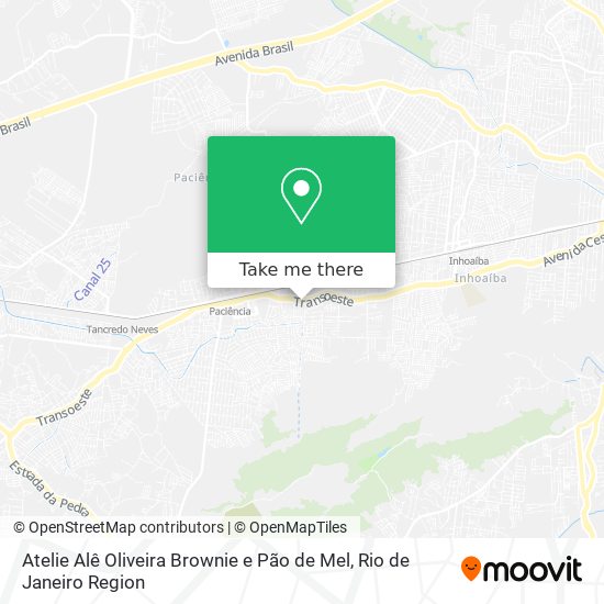 Atelie Alê Oliveira Brownie e Pão de Mel map