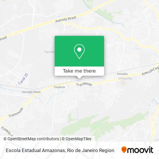 Escola Estadual Amazonas map