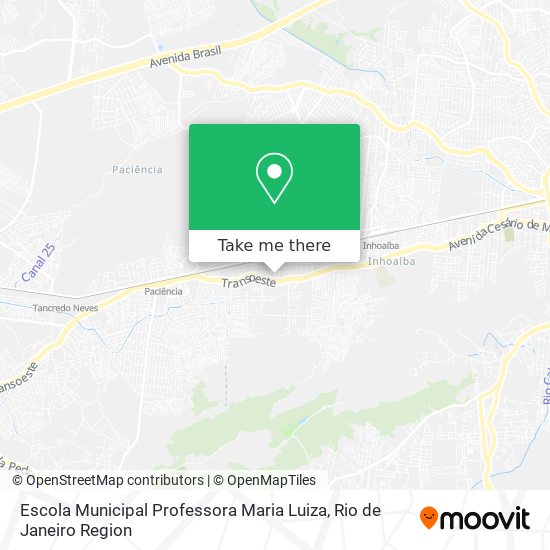 Escola Municipal Professora Maria Luiza map