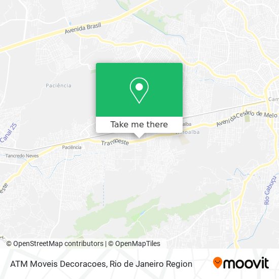 ATM Moveis Decoracoes map