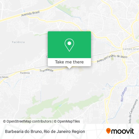 Barbearia do Bruno map