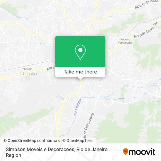 Simpson Moveis e Decoracoes map