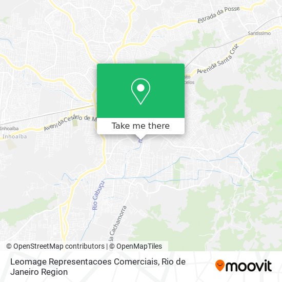 Leomage Representacoes Comerciais map