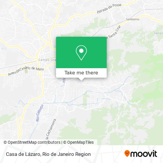Casa de Lázaro map