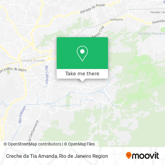 Creche da Tia Amanda map
