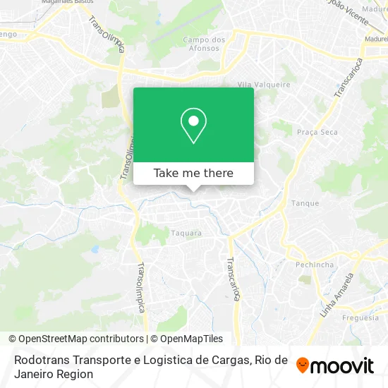 Rodotrans Transporte e Logistica de Cargas map