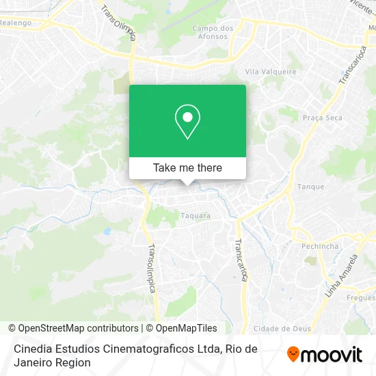 Cinedia Estudios Cinematograficos Ltda map