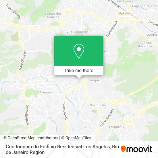 Condominio do Edificio Residencial Los Angeles map