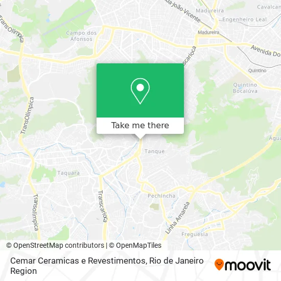 Cemar Ceramicas e Revestimentos map