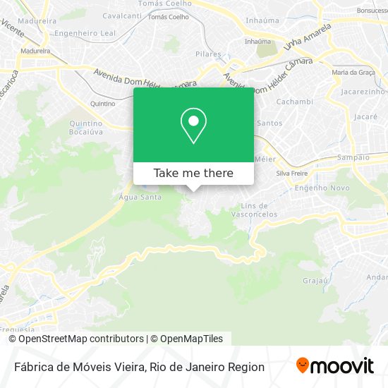 Fábrica de Móveis Vieira map