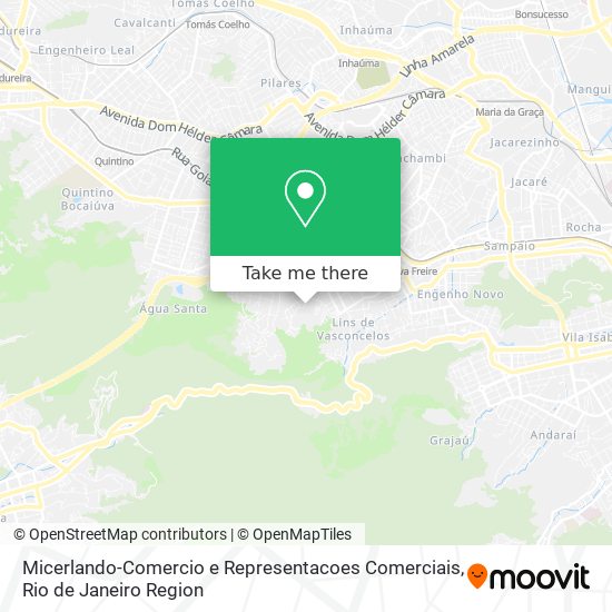 Micerlando-Comercio e Representacoes Comerciais map