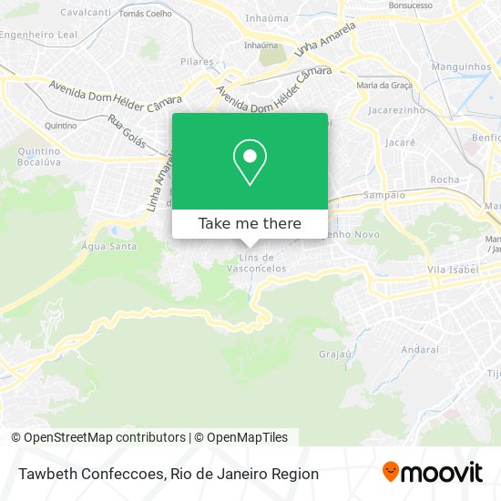 Tawbeth Confeccoes map