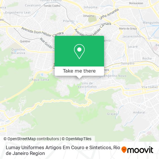 Lumay Uniformes Artigos Em Couro e Sinteticos map