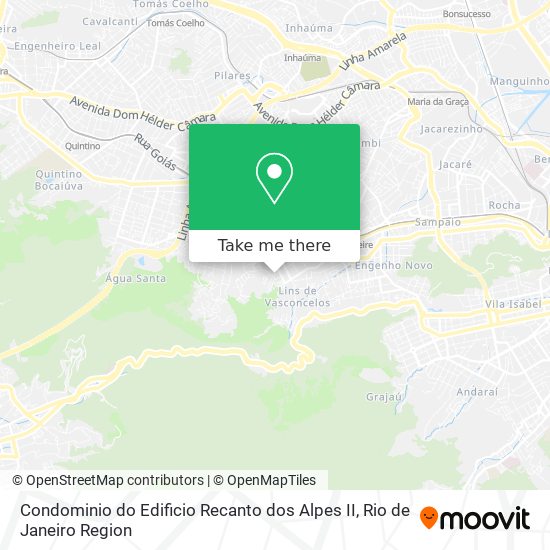 Condominio do Edificio Recanto dos Alpes II map