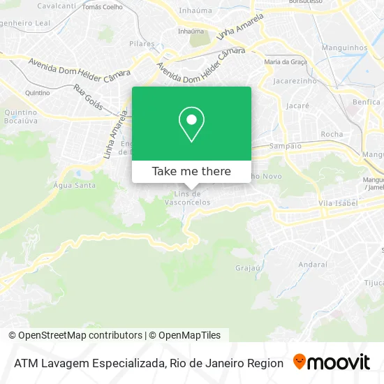 ATM Lavagem Especializada map