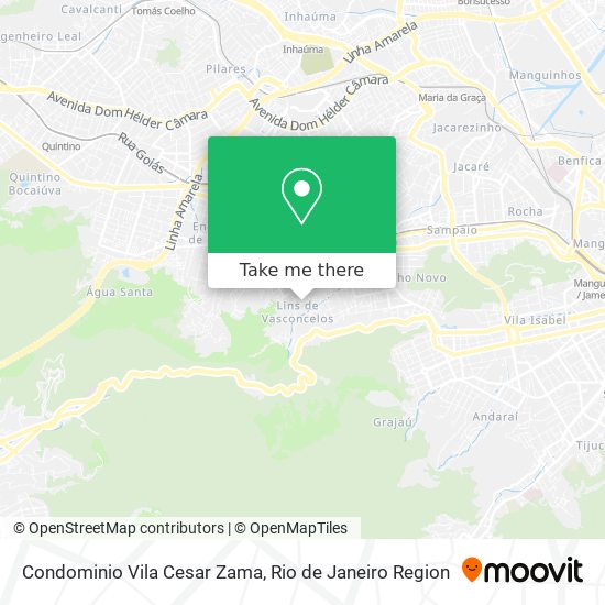 Condominio Vila Cesar Zama map