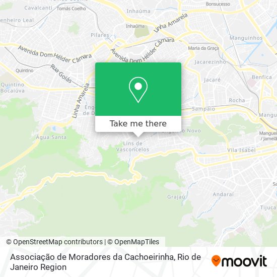 Associação de Moradores da Cachoeirinha map