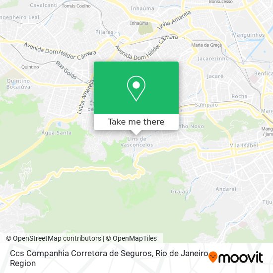 Mapa Ccs Companhia Corretora de Seguros