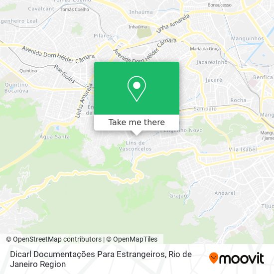 Dicarl Documentações Para Estrangeiros map