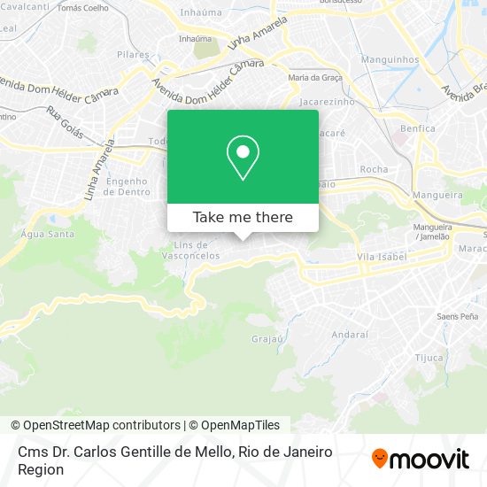 Mapa Cms Dr. Carlos Gentille de Mello