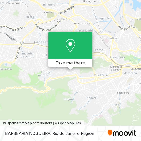 Mapa BARBEARIA NOGUEIRA