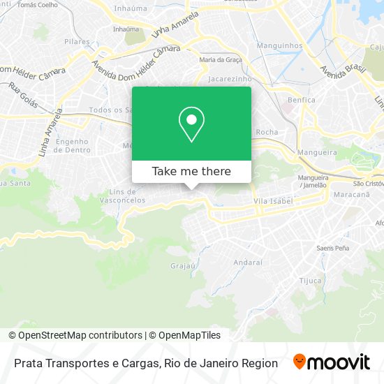 Prata Transportes e Cargas map