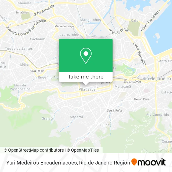 Yuri Medeiros Encadernacoes map