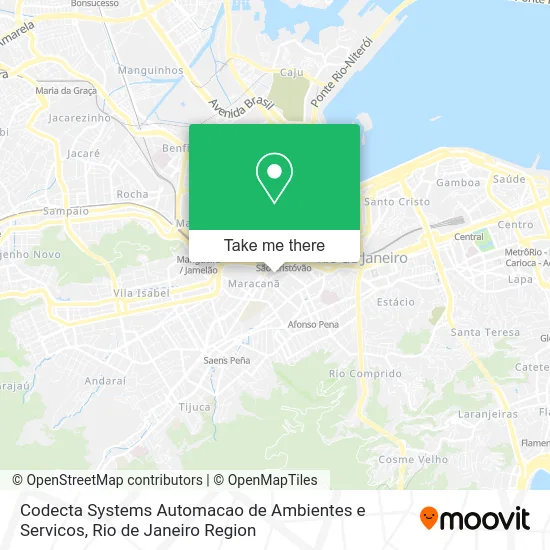 Codecta Systems Automacao de Ambientes e Servicos map