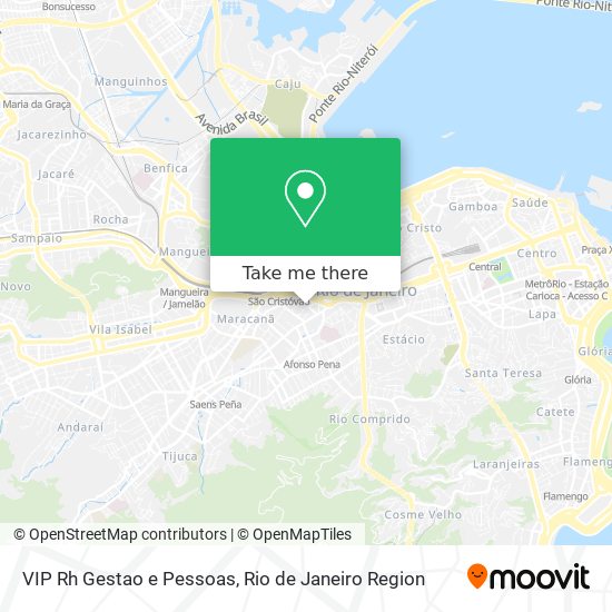 VIP Rh Gestao e Pessoas map