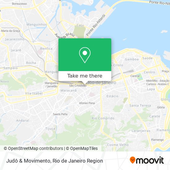 Judô & Movimento map