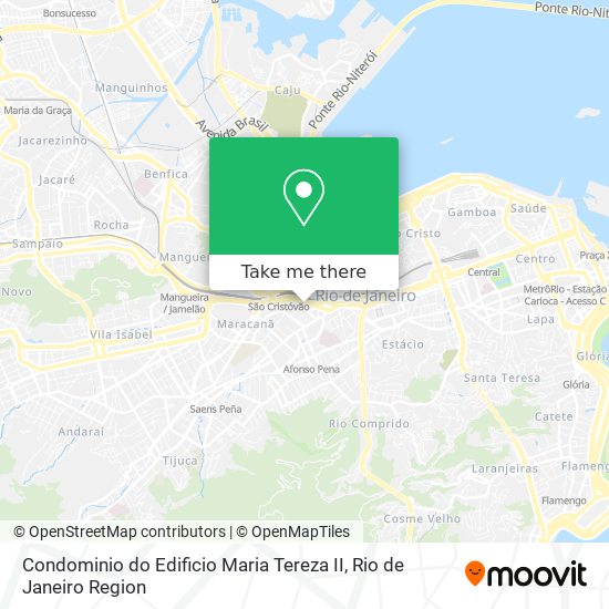 Mapa Condominio do Edificio Maria Tereza II