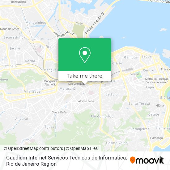 Gaudium Internet Servicos Tecnicos de Informatica map