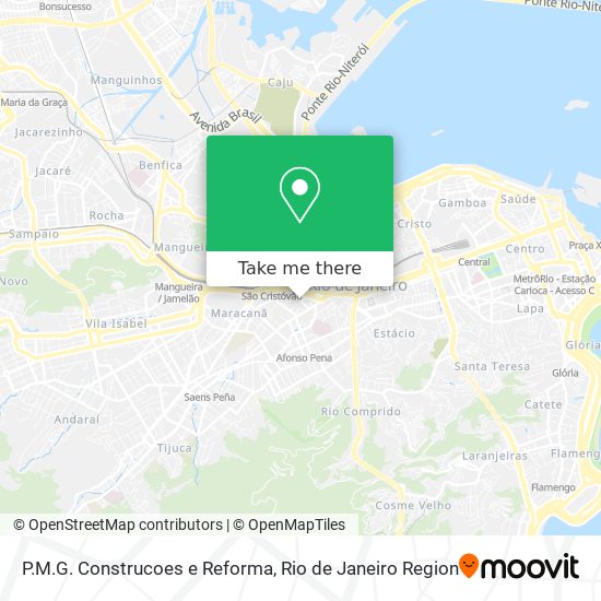 Mapa P.M.G. Construcoes e Reforma