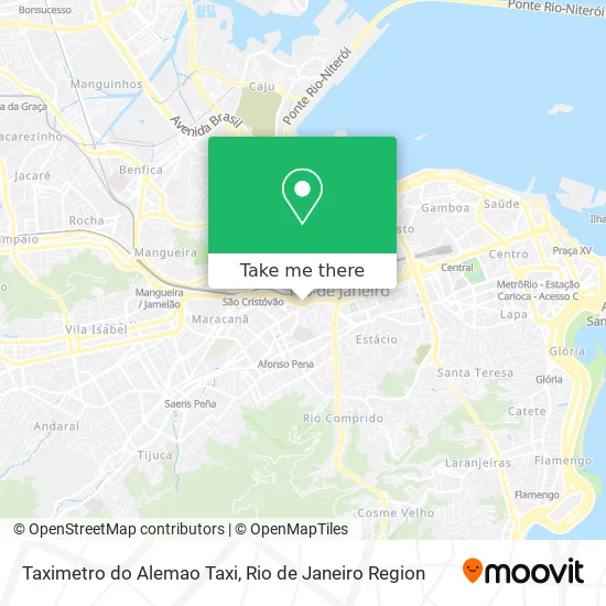 Taximetro do Alemao Taxi map