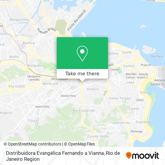 Distribuidora Evangélica Fernando a Vianna map