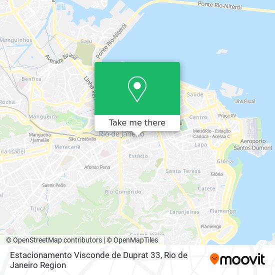 Estacionamento Visconde de Duprat 33 map